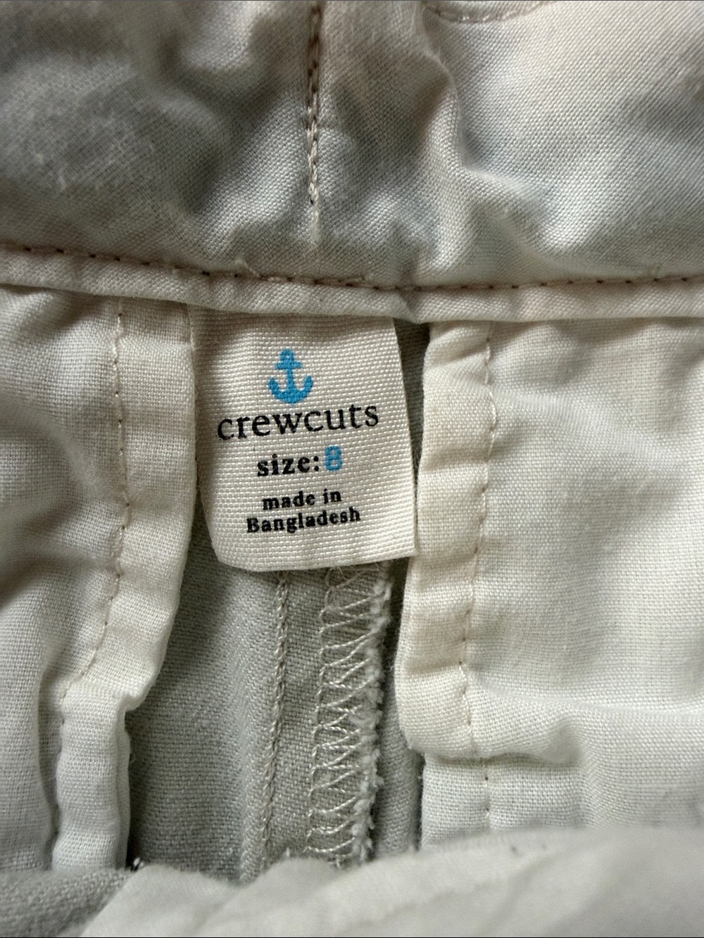 Crewcuts Stanton Tech Short - size 8 in stone - Picture 3 of 4